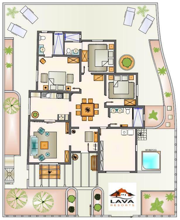 Вилла Casa Tahiche - Jacuzzi, Wifi & Bbq Экстерьер фото